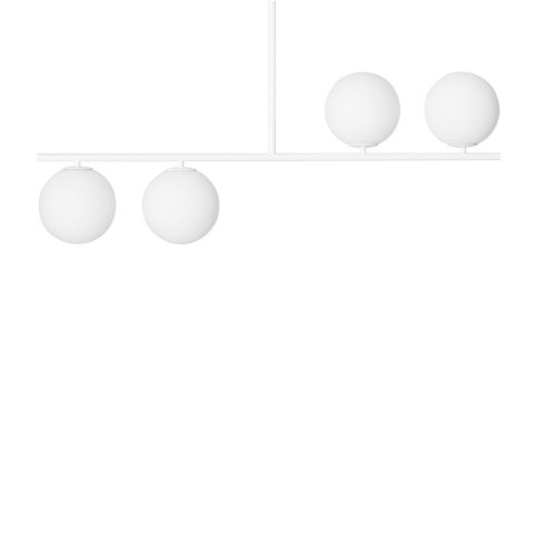 Lampa wisząca SUGURI A biała rozmiar S do salonu, jadalni  