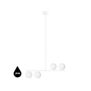 Lampa wisząca SUGURI A biała rozmiar XL łazienkowa do salonu, jadalni  