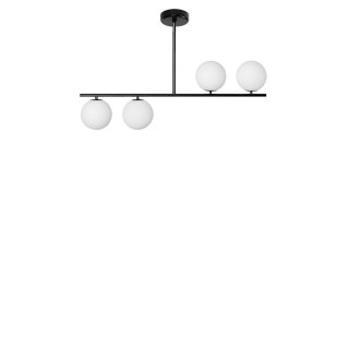 Lampa wisząca SUGURI A czarna rozmiar S do salonu, jadalni  