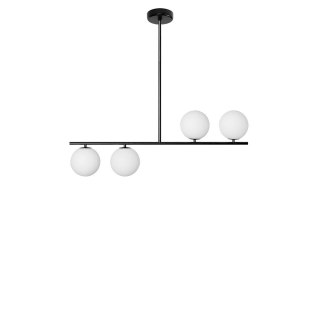 Lampa wisząca SUGURI A czarna rozmiar M do salonu, jadalni  