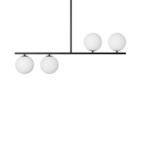Lampa wisząca SUGURI A czarna rozmiar M do salonu, jadalni  