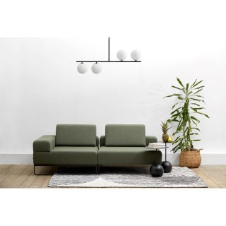 Lampa wisząca SUGURI A czarna rozmiar L do salonu, jadalni  