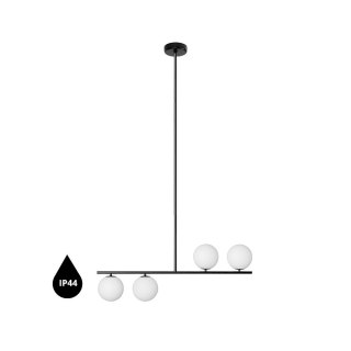 Lampa wisząca SUGURI A czarna rozmiar XL łazienkowa do salonu, jadalni  