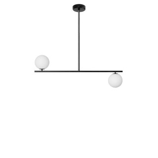 Lampa wisząca SUGURI C czarna rozmiar M do salonu, jadalni  