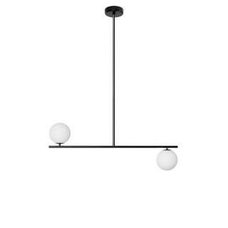 Lampa wisząca SUGURI C czarna rozmiar L do salonu, jadalni  