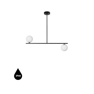Lampa wisząca SUGURI C czarna rozmiar M łazienkowa do salonu, jadalni  