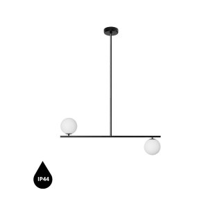 Lampa wisząca SUGURI C czarna rozmiar L łazienkowa do salonu, jadalni  