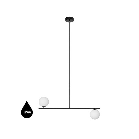 Lampa wisząca SUGURI C czarna rozmiar XL łazienkowa do salonu, jadalni  