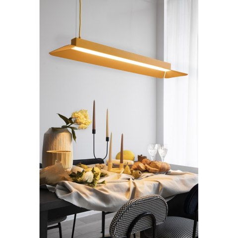 Lampa wisząca YOTTSU B niebieska do salonu, jadalni  