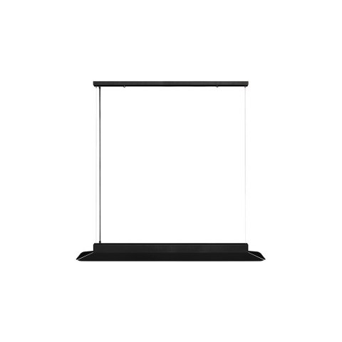 Lampa wisząca YOTTSU B czarna do salonu, jadalni  