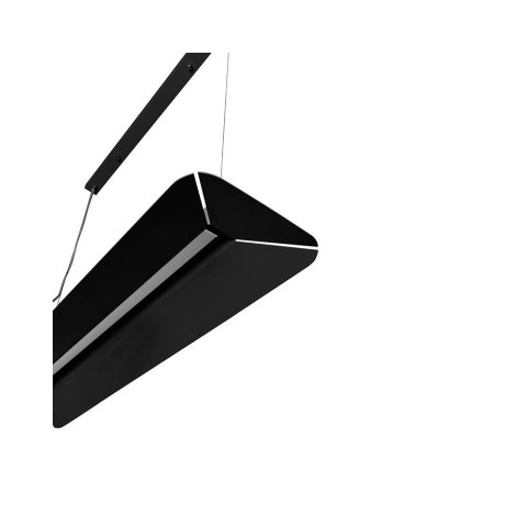 Lampa wisząca YOTTSU B czarna do salonu, jadalni  