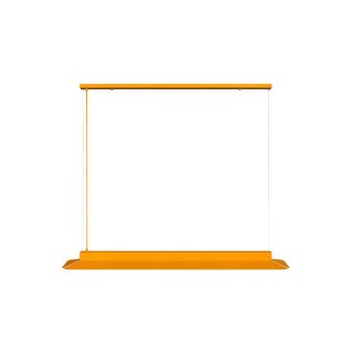 Lampa wisząca YOTTSU C melonowa do salonu, jadalni  