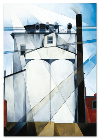 Plakat Charles Demuth abstrakcja ścienna do salonu lub sypialni