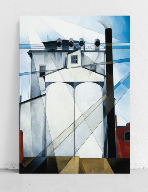 Plakat Charles Demuth abstrakcja ścienna do salonu lub sypialni