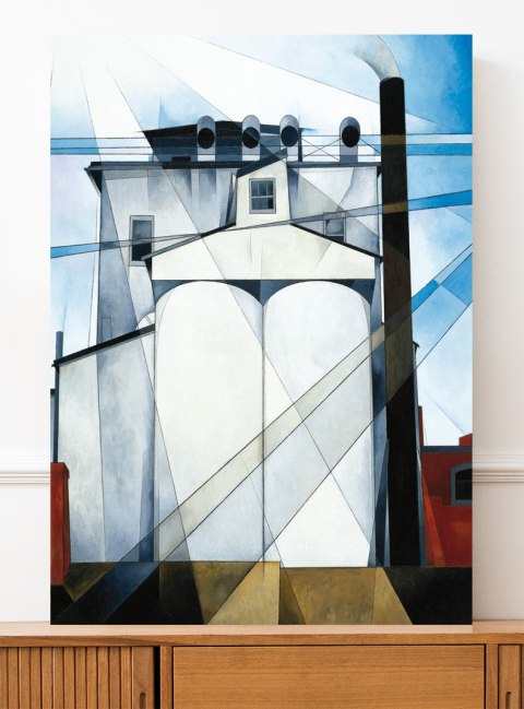 Plakat Charles Demuth abstrakcja ścienna do salonu lub sypialni