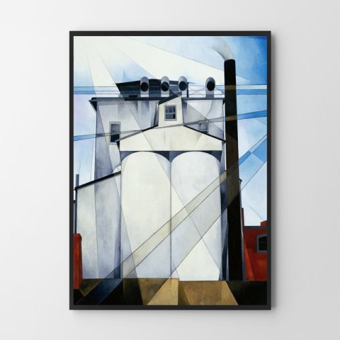 Plakat Charles Demuth abstrakcja ścienna do salonu lub sypialni
