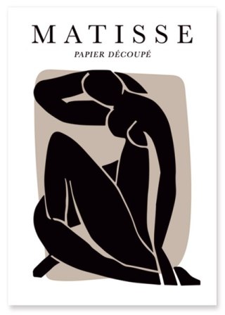 Plakat Henri Matisse dekoracyjny do salonu lub sypialni