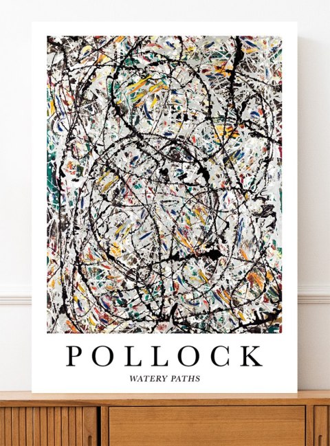 Plakat Jackson Pollock reprodukcja do salonu lub sypialni