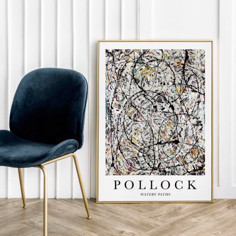 Plakat Jackson Pollock reprodukcja do salonu lub sypialni