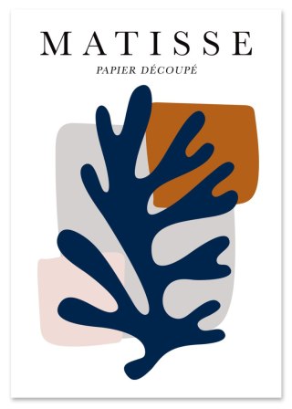 Plakat Matisse liść do salonu lub sypialni