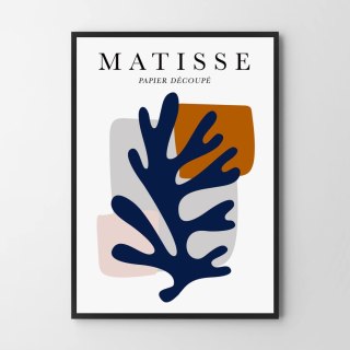 Plakat Matisse liść do salonu lub sypialni