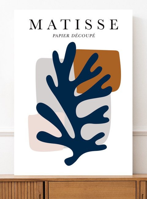 Plakat Matisse liść do salonu lub sypialni