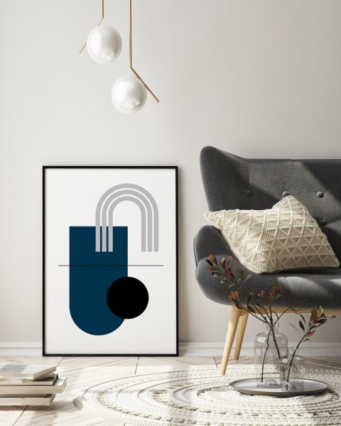 Plakat minimalistyczny do salonu lub sypialni