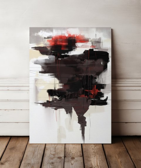 Plakat artystyczna abstrakcja do salonu lub sypialni