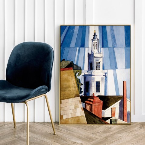 Plakat reprodukcja Demuth klasyczna do salonu lub sypialni