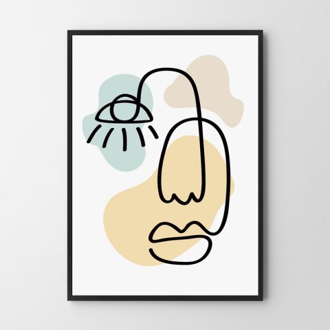 Plakat portret twarzy Henri Matisse do salonu lub sypialni