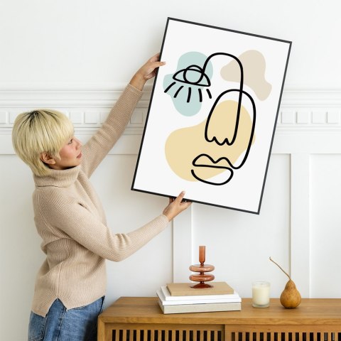 Plakat portret twarzy Henri Matisse do salonu lub sypialni