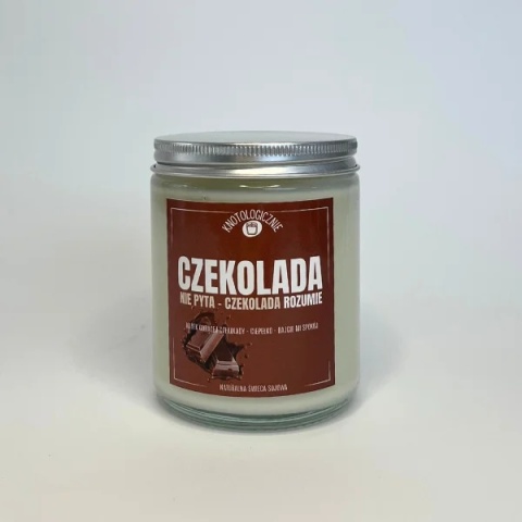 Czekolada nie pyta, Czekolada rozumie - świeca sojowa 250 ml