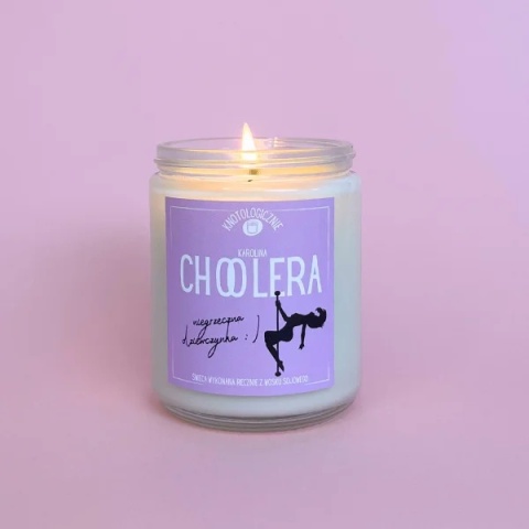 Karolina Choolera, niegrzeczna dziewczynka! - świeca sojowa 250 ml