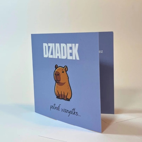 Kartka okolicznościowa - Dziadek potrafi wszystko