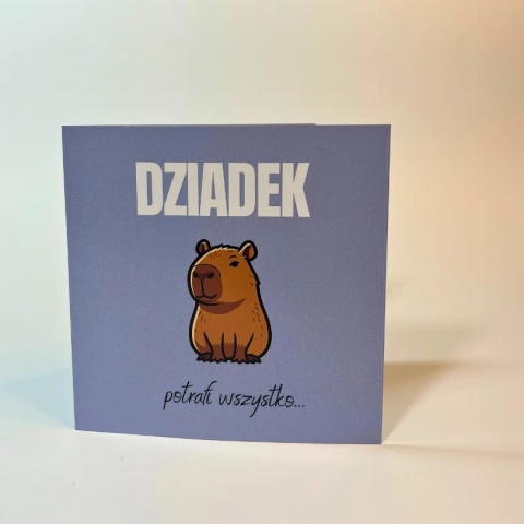 Kartka okolicznościowa - Dziadek potrafi wszystko