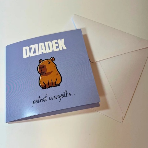 Kartka okolicznościowa - Dziadek potrafi wszystko