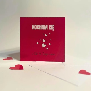 Kartka okolicznościowa - Kocham Cię i tak, to Twoja wina