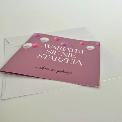 Kartka okolicznościowa - Wariatki się nie starzeją