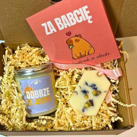 Kartka okolicznościowa - Za babcię
