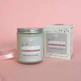 Kierowniczka od ogarniania pierdolnika - świeca sojowa 250 ml