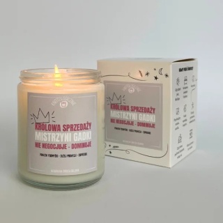 Królowa sprzedaży mistrzyni gadki - świeca sojowa 250 ml