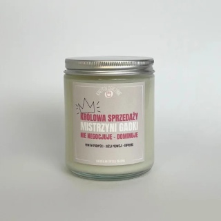 Królowa sprzedaży mistrzyni gadki - świeca sojowa 250 ml