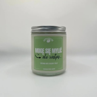 Mogę się mylić ale wątpię - świeca sojowa 250 ml