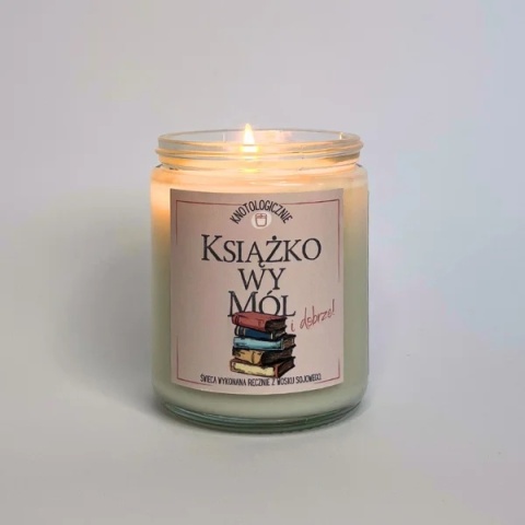 Mól książkowy. I dobrze! - świeca sojowa (250 ml)