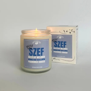 Szef naczelny wizjoner - świeca sojowa 250 ml