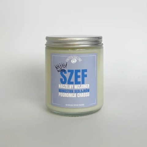 Szef naczelny wizjoner - świeca sojowa 250 ml