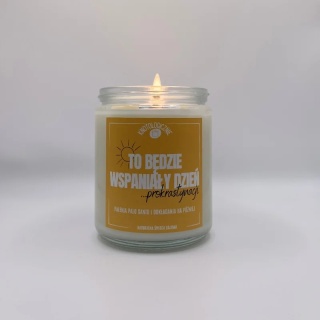 To będzie wspaniały dzień prokrastynacji - świeca sojowa 250 ml