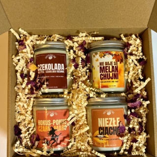 Zestaw Twój Przetrwalnik - 4 świece sojowe 250 ml