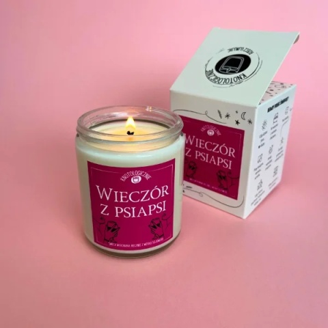 Wieczór z Psiapsi - świeca sojowa 250 ml
