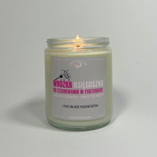 Wróżka księguszka od czarowania w fakturach - świeca sojowa 250 ml